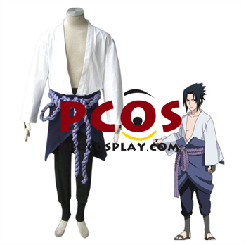 Picture of Ready to Ship Anime Uchiha Sasuke Cosplay Costume mp000645