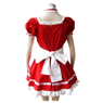 Immagine di Halloween French Precious Stone Red Bar Maid Costume mp003364