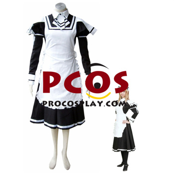 Picture of Deadly Force Cosplay Costume Bar Maid Aprons Uniform