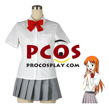 Picture of Hot Kuchiki Rukia / Orihime Inoue School Uniform Outfits Kuchiki Rukia For Sale C00735