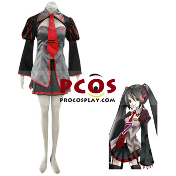 Picture of Asian Anime Vocaloid Zatsune Miku Cosplay Costume mp000017