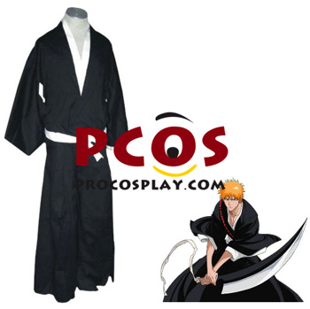 Image de Meilleur Kurosaki Ichigo Bankai Cosplay Costume mp003379