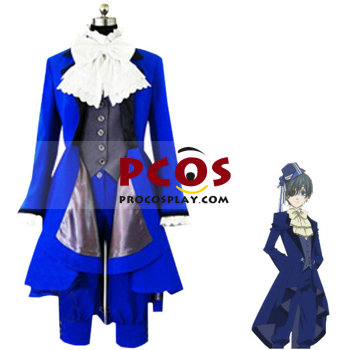 Picture of Best Black Butler Ciel Phantomhive Cosplay Costume For Sale