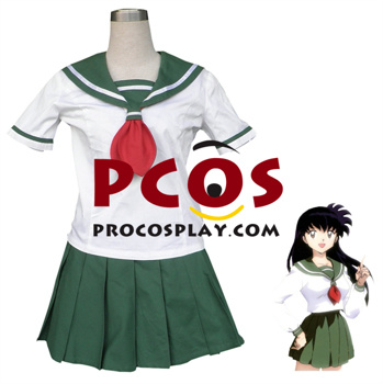 Bild der besten Higurashi Kagome Schuluniform Cosplay Kostüme Online Sale mp000427