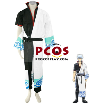 Imagen del mejor cosplay de Gintoki de GinTama Silver Soul Costumes Venta en línea mp003966