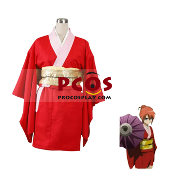 Picture of Gintama Silver Soul Cosplay Kagura Costume for Sale mp003903