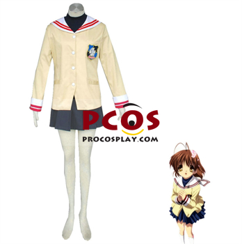 Picture of Discount Clannad Japanese School Uniform Cosplay Costumes Sale 