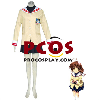 Picture of Discount Clannad Japanese School Uniform Cosplay Costumes Sale 