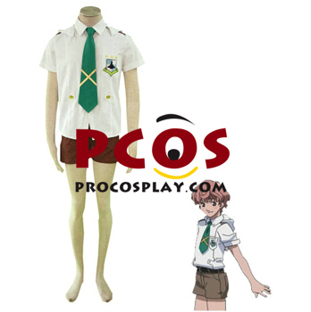 Picture of Macross Triangle Frontier Luca Angelloni Cosplay Costumes Japanese School Uniform For Sale