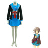 Picture of Suzumiya Haruhi no Yuuutsu Yuki Nagato Cosplay Costumes School Uniform Sale