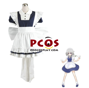 Picture of Touhou Project Izayoi Sakuya Cosplay Costumes Online Store