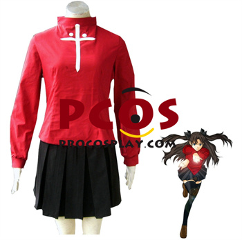 Picture of Hot Fate stay night Rin Tohsaka Cosplay Costumes For Sale