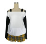 Picture of Rosario and Vampire White Snow Anime Cosplay Costumes For Sale