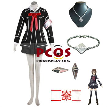 Picture of Vampire Knight Cross Yuki Cosplay Costumes Black uniform mp005330
