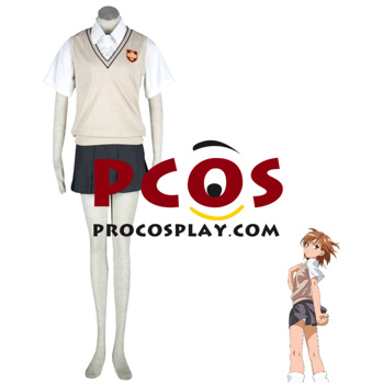 Picture of Toaru Kagaku no Railgun  Misaka Mikoto Cosplay Costumes For Sale mp002367