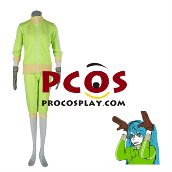 Picture of Vocaloid Green Sport Cosplay Costumes Online Shop