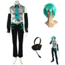 Picture of Vocaloid Mikuo Cosplay Costumes && Headphone && Wig