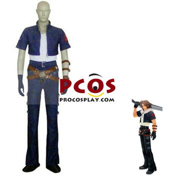 Picture of Custom Cosplay Costumes Kingdom Hearts Squall Leonhart  Online Sale