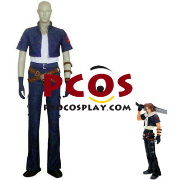 Picture of Custom Cosplay Costumes Kingdom Hearts Squall Leonhart  Online Sale