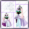 Picture of Vocaloid Gumi purple Cosplay Costume Dres