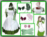 Picture of Axis Powers Hetalia Hungary Cosplay Costume Online Sale mp000070
