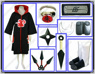 Picture of Anime Itachi Uchiha Cosplay Costumes Outfits For Sale C00753