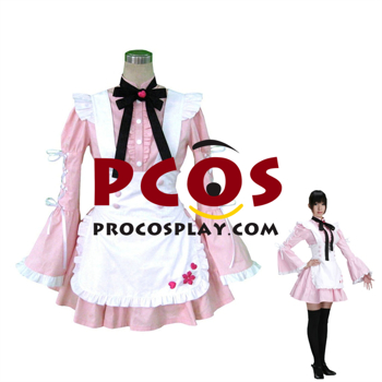 Imagen de traje de cosplay de Bar Maid Cherry Snow mp003365