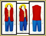 Picture of One Piece Monkey·D·Luffy Cosplay Costume with cloak mp000049