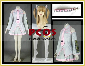 Picture of vocaloid sakura Miku Cosplay Costume Silvery Release mp005397