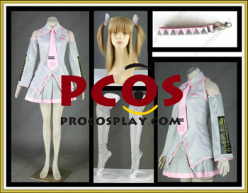 Picture of vocaloid sakura Miku Cosplay Costume Silvery Release mp005397