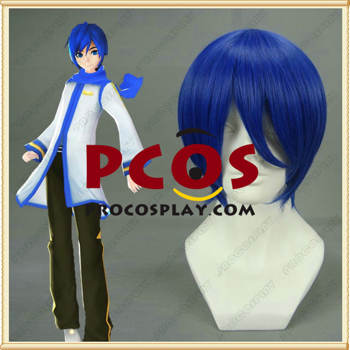 Picture of Short blue Vocaloid Kaito cosplay wig for sale mp000756