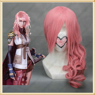 Изображение 60см роза розовая финальная фантазия XIII Lightning косплей парик магазин mp003050