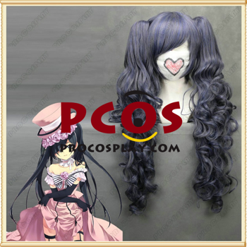 Imagen de largo gris oscuro negro Butler Ciel Phantomhive cosplay peluca tienda mp000430