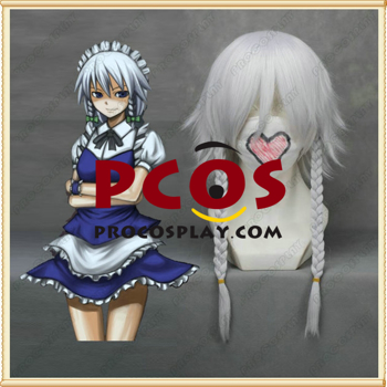 Bild des besten Touhou-Projekts Sakuya Izayoi Cosplay Perücke Online-Shop mp000323