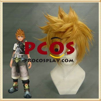 Изображение Kingdom Hearts Sora, парик для косплея, интернет-магазин mp000556