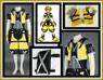 Immagine di Kingdom Hearts Sora Yellow Costumi Cosplay Vendita online