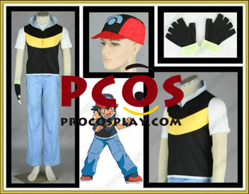 Picture of Pokemon Ash Ketchum Cosplay Costumes