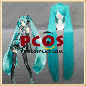 Picture of Discount Green Vocaloid Hatsune Miku Cosplay Wigs For Sale 042A