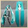 Picture of Discount Green Vocaloid Hatsune Miku Cosplay Wigs For Sale 042A