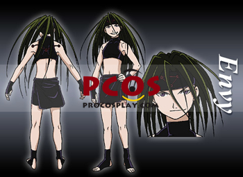 Picture of Fullmetal Alchemist Envy Cosplay Costume