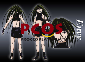 Picture of Fullmetal Alchemist Envy Cosplay Costume