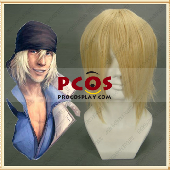 Picture of Pale blonde final fantasy XIII Snow Villiers cosplay Wig mp000684
