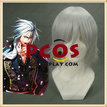 Picture of japanese black short Hakuouki Shinsengumi Kitan Hijikata Toshizo Cosplay Wigs For Sale 005C