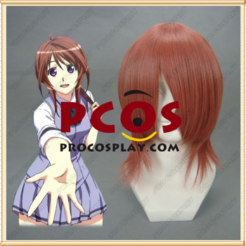 Picture of Discount red Short Nabari No Ou Raikou Shimizu Cosplay Wigs For Sale 015B