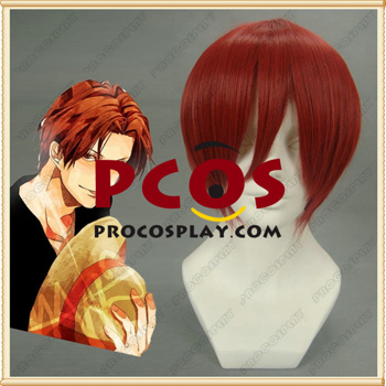 Picture of One Piece Red-Haired Shanks Cosplay Wig 137A C01024