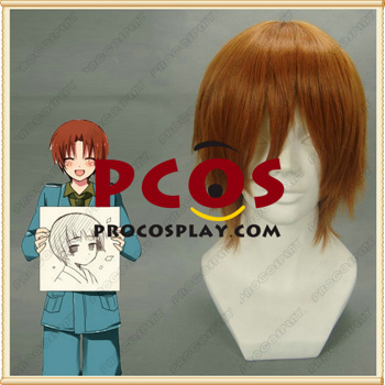 Bild von Hetalia: Axis Powers South Italy Lovino Vargas Cosplay Perücke mp001815