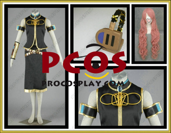 Picture of Vocaloid Luka Cosplay Costume && Headphone && Wig