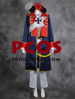 Picture of Hetalia: Axis Powers (APH) Prussia Cosplay Costume Y203