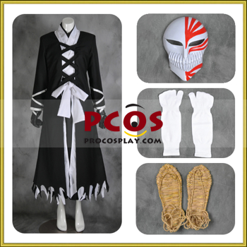 Picture of New Bleach Ichigo Kurosaki Banka Cosplay Costumes Outfits C00221