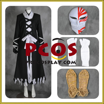 Picture of New Ichigo Kurosaki Banka Cosplay Costumes Outfits C00221